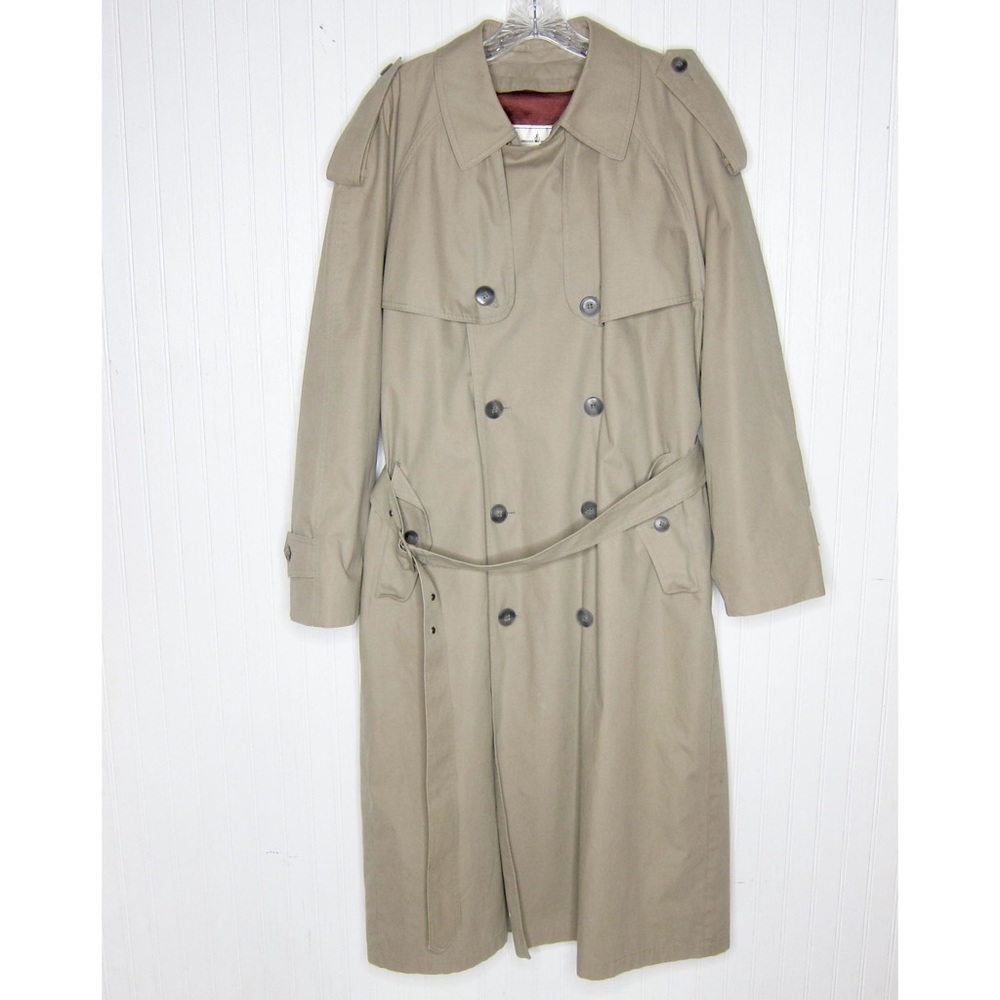 London Fog Towne Trench Coat Size 38
